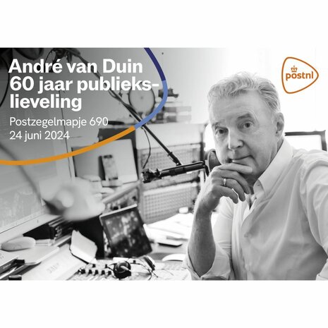 André van Duin - 60 Jaar Publiekslieveling (Postzegelmapje Nr 690)